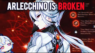 This video is short because Arlecchino is OP (Genshin Impact)
