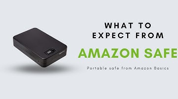 AMAZON BASICS - Best Affordable Travel Safes - Tested - 2022
