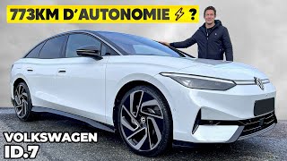 Essai Volkswagen ID.7 - 773KM d’autonomie en 100% électrique ?