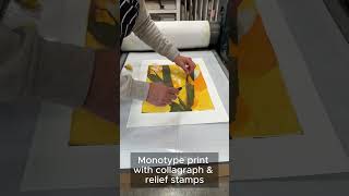 Monotype With Collagraph