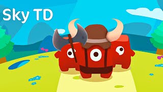 Sky TD: Hardcore Tower Defense Game | Gameplay Android & Apk screenshot 2