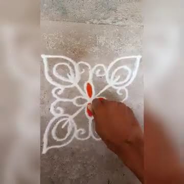 unic rangoli design - YouTube