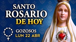 ROSARIO de HOY Misterios Gozosos del Santo Rosario | Lunes 22 de abril 2024