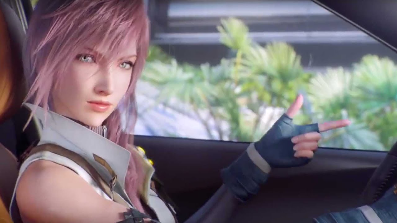 Final Fantasy XIII x Nissan China (ft. Lightning + Snow!) - YouTube