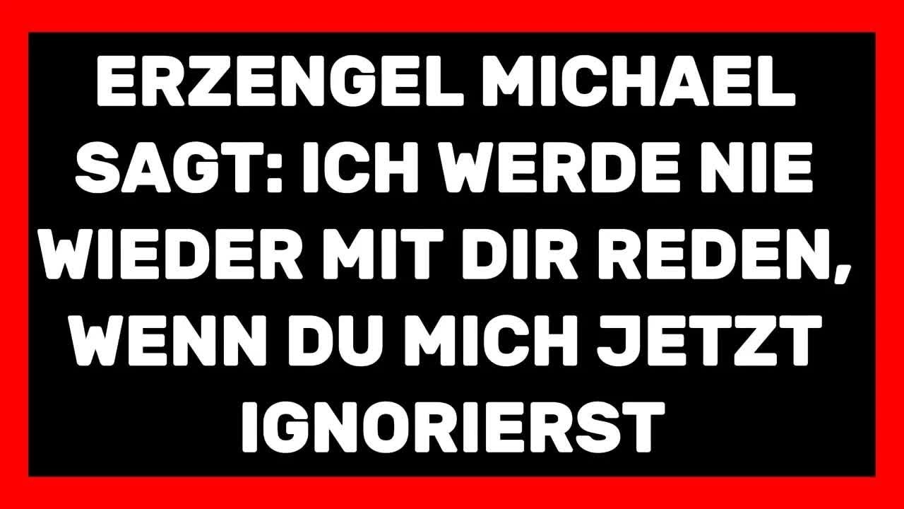 üben 84:  GOTT 🙏 schickt dir ein ZEICHEN, um Gefahr zu vermeiden  Hör genau zu