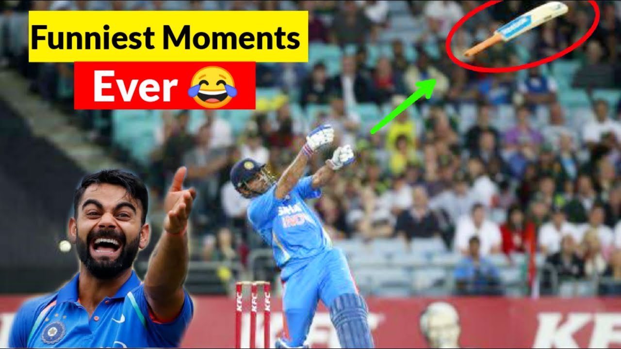 Cricket में ये सब क्या हो गया 😂 Top 10 funny moments in cricket history ...