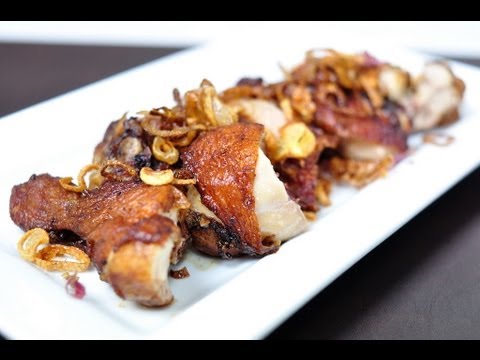 Thai Food - Fried Chicken with Rice (Kao Mun Gai Thod) | Doovi