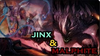 alharbiz:malphite and jinx