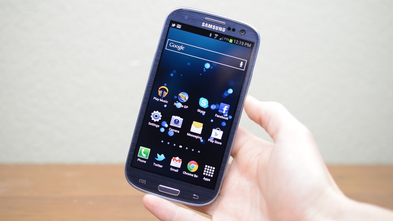 hilo sustantivo Funcionar Review: Samsung Galaxy S3 - YouTube