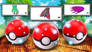 Choose Your Starter Pokemon ONLY Seeing Their Shiny Feet!