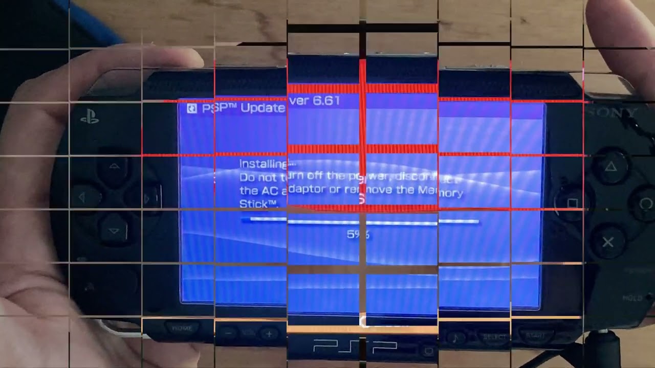 PSP 1001 Switching Pro C Infinity CFW to ARK-4 (Not A How To) down below to the how to install video