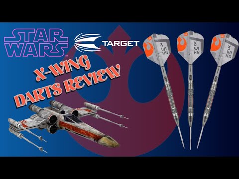 OUT OF THIS WORLD DARTS - X-WING STAR WARS - TARGET DARTS REVIEW