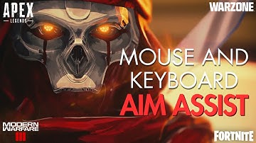 How to get Aim Assist on Mouse and Keyboard (no rewasd)