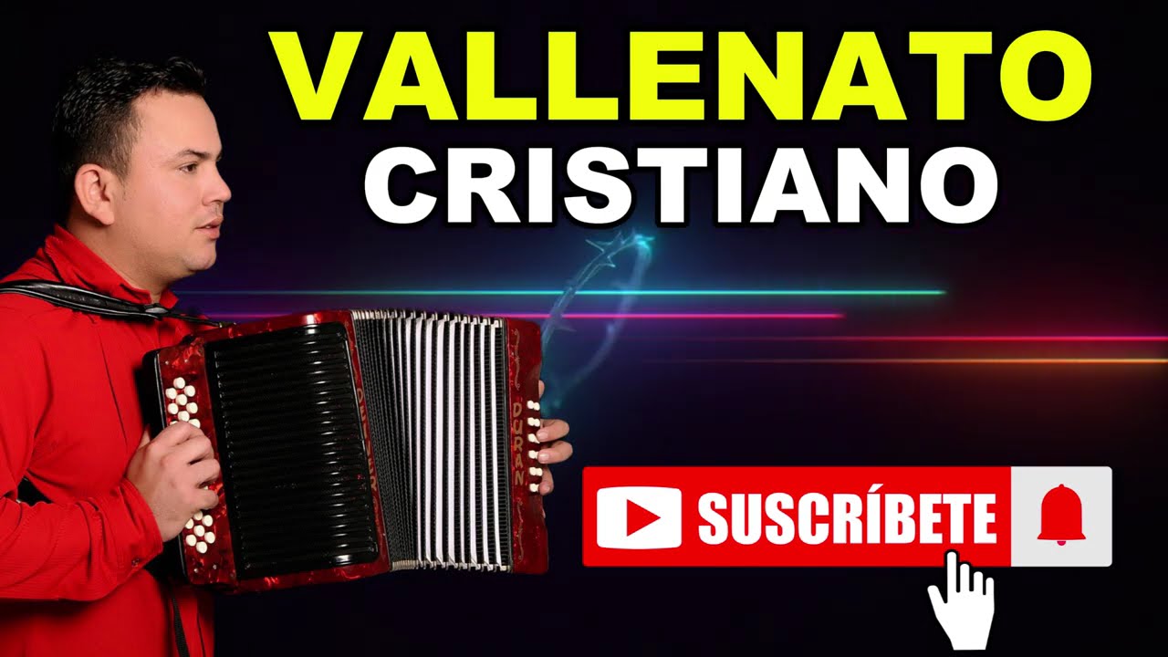 1 HORA Y MEDIA😍 DE LO MEJOR DEL VALLENATO CRISTIANO ❤️