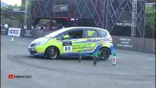 Kejurnas Slalom Drifting MLD SPOT AUTOKHANA Seri 3 Kelas Modifikasi Gor Lembupeteng