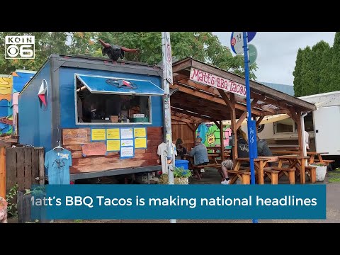 Video thumbnail: KOIN's Cart of the Week: Matt's BBQ Tacos