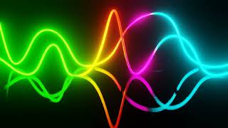 RAINBOW Neon Wave Background Loop 🌈 No Copyright Background   Video 4K Video Ultra HD Update