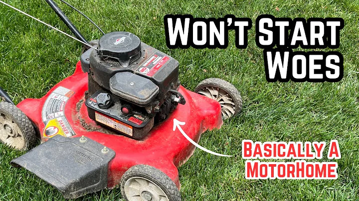 Fixing a Free Yard Machines (by MTD) 20” Push Mower - Briggs & Stratton 300 Series 148cc