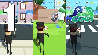 Card Throwing Gameplay Walkthrough #1 (Android, IOS) screenshot 1
