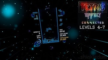 Tetris Effect: Connected - Journey Mode - Area 2 Levels 4 - 7 | Normal