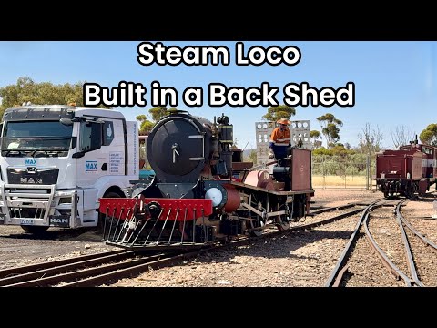 New Build Steam Locomotive Moved to Pichi Richi Railway