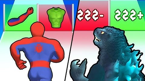 Mashup Hero | Kaiju Run / All Level Gameplay: Android,iOS