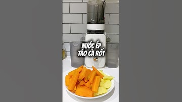Nước ép táo cà rốt