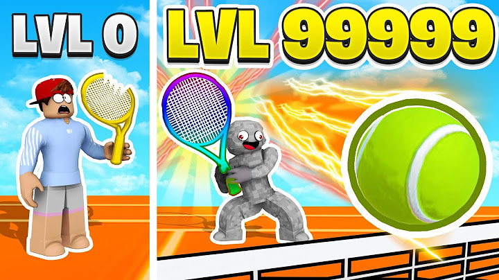 ich KAUFE HEIMLICH den VIP SCHLÄGER in TENNIS - Roblox [Deutsch/HD]