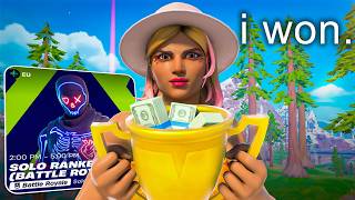 I WON THE RANKED CUP! 🏆