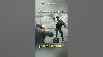 When the physics in a game glitch out