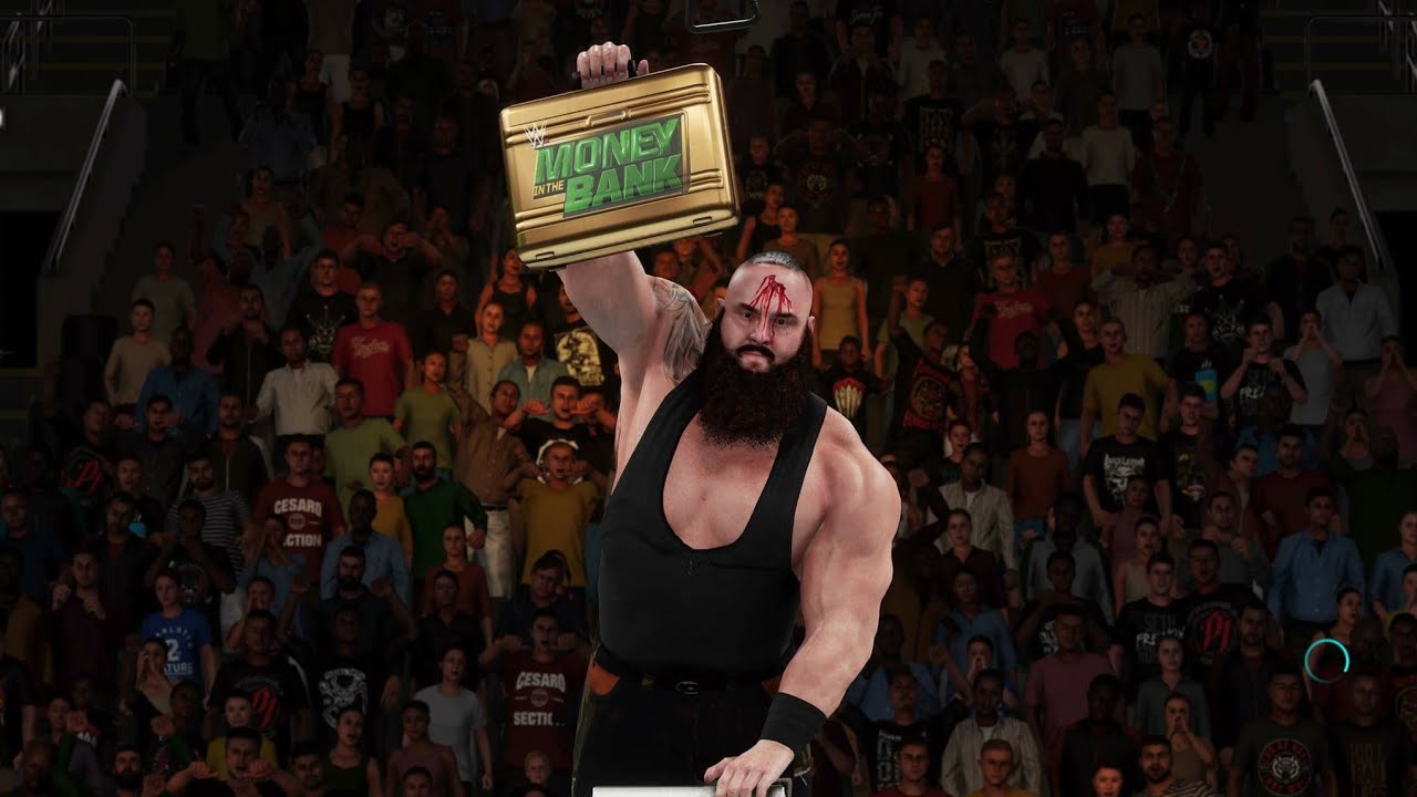 WWE Money in The Bank 2018 - Braun Strowman Samoa Joe Miz Balor Roode Kofi Rusev - PS4 PRO - HD