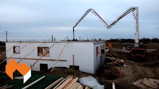 Amvic ICF | Breit Acres ICF Home in Ontario, Canada (Time Lapse)