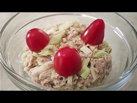 TUNA cabbage and homemade mayo salad | tuna SALAD RECIPES | cabbage recipes | fishy | cooking food