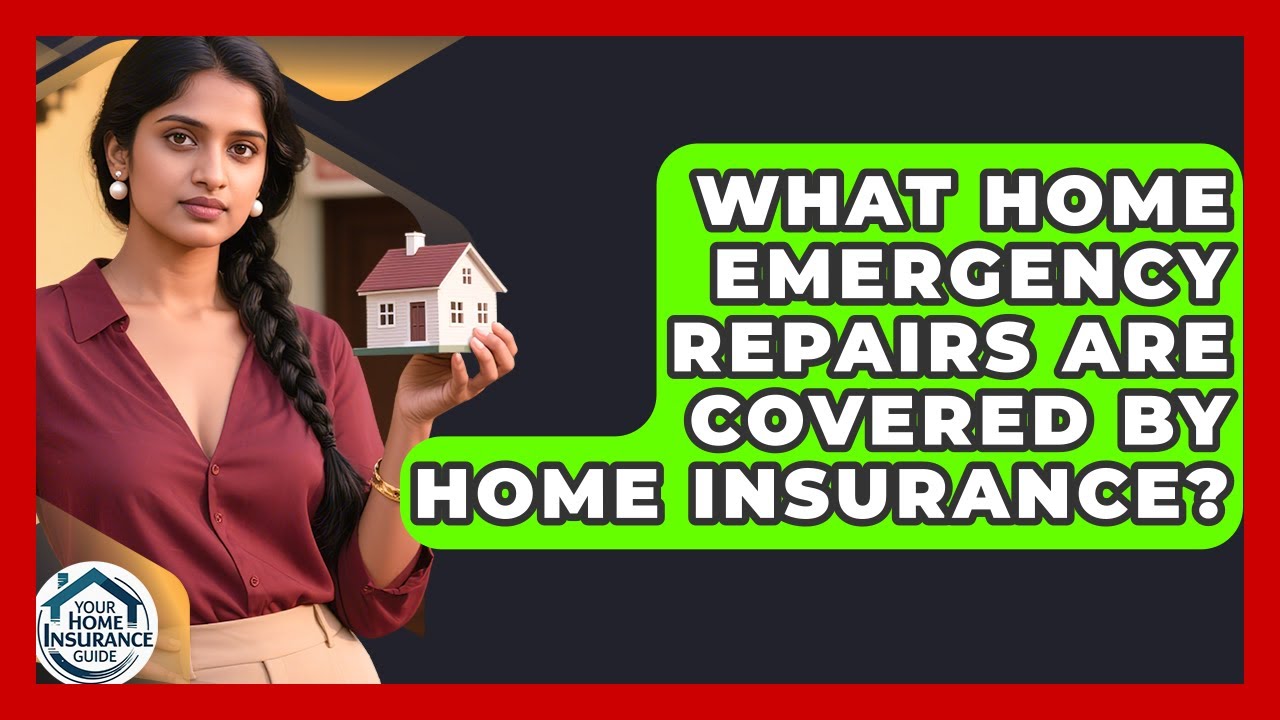 What Home Emergency Repairs Are Covered By Home Insurance? - Your Home Insurance Guide