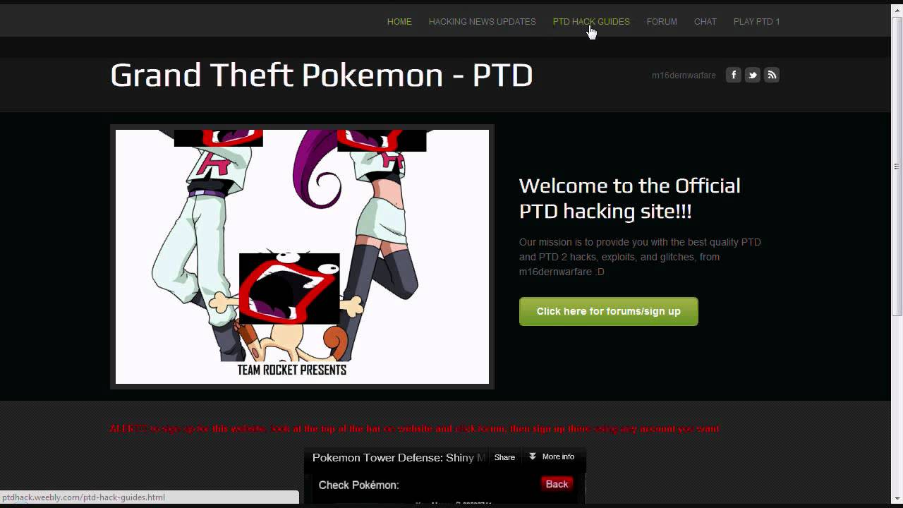 Pokemon Tower Defense 2 Official hack/cheat site YouTube