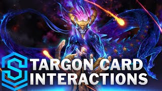 Targon Card Special Interactions - Aurelion Sol, Diana, Leona, Taric etc