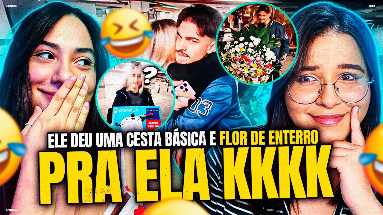 TIVE UM ENCONTRO COM A MINHA WEBNAMORADA! | Bistecone - KARINLU REACT