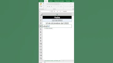 Concatenar texto con fecha calculada. Tips Excel. #shorts