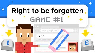 Right to be forgotten interactive video game: Round 1 - Peter