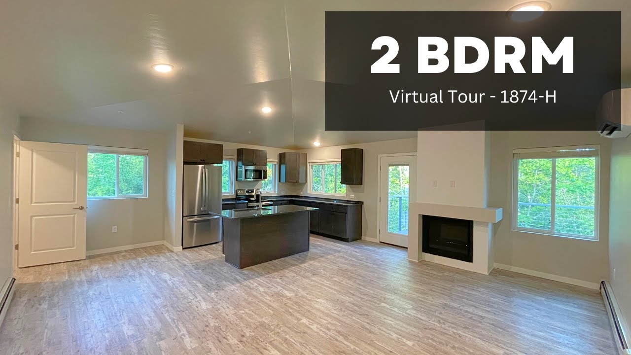 "1874H" Northline Luxury Apartments 2 BDRM Apartment Tour YouTube