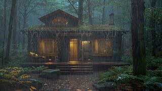 Get Rid Of Troubles And Rest With The Sound Of Heavy Rain In The Forest | Natural Sounds for Sleep
