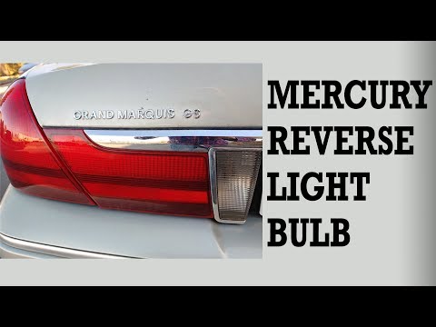 How to Replace a Reverse Light Bulb on a Mercury Grand Marquis