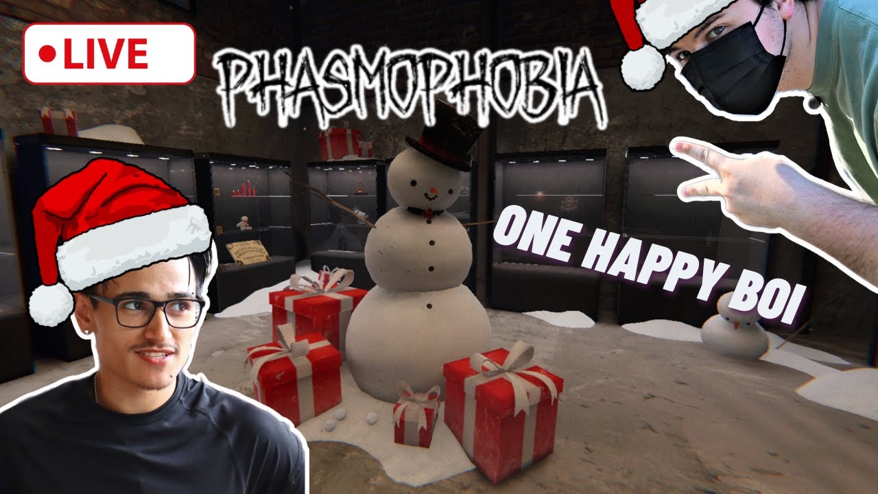 The Holiday Event Is HERE!!! Phasmophobia YouTube