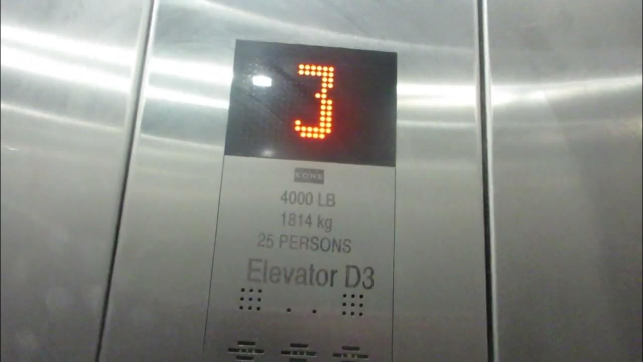 KONE Ecodisc MRL Elevator at Anthropologie at Westfield Century City