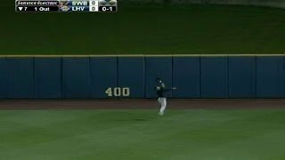 Williams makes running catch for RailRiders