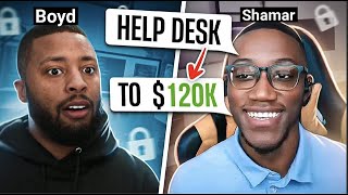 How Shamar Went From Tech Support to $120k in Cybersecurity In Less Than 1 Year!