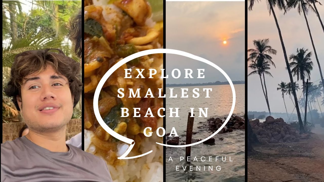 Goa Vlog | Daily Travel Diary| Smallest Beach in Goa| Goa Tour| Bengali Travel Vlog| Food & Travel