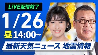 ウェザーニュースの配信のサムネイル画像