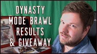 DYNASTY MODE BRAWL RESULTS & GIVEAWAY - Total War: Three Kingdoms!