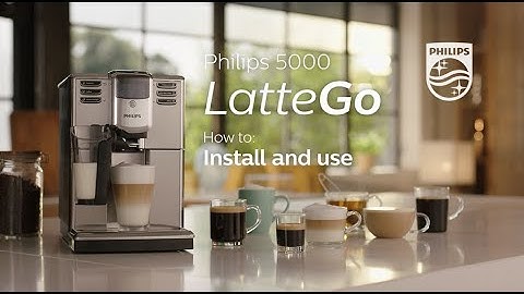 Philips LatteGO | How to instal and use
